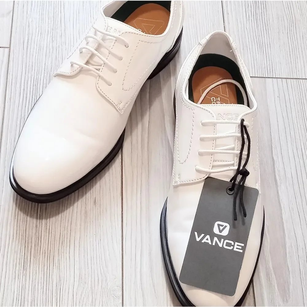 (T-4374) Barclay Oxford Dress Shoes Sz 8